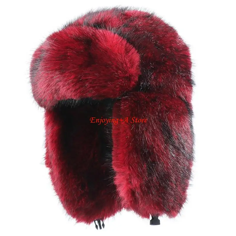 PXPB Thickened Plush Winter Tr - Trapper Hat Ear Flap avis et prix