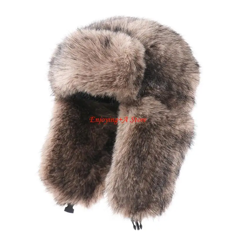PXPB Thickened Plush Winter Tr - Trapper Hat Ear Flap avis et prix