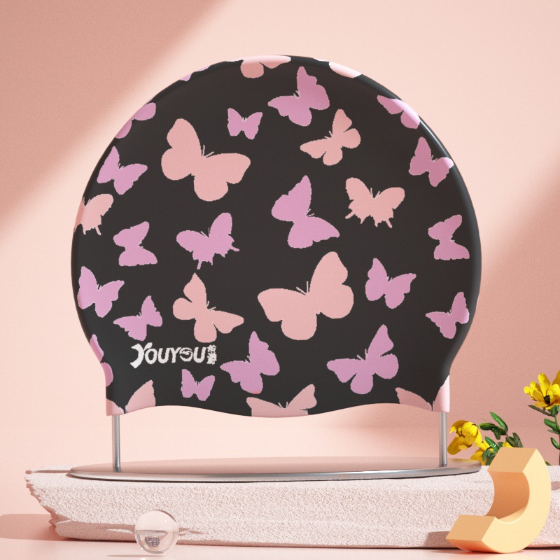 Adults High Elastic Cute Swimm - Swim Hat Silicone avis et prix