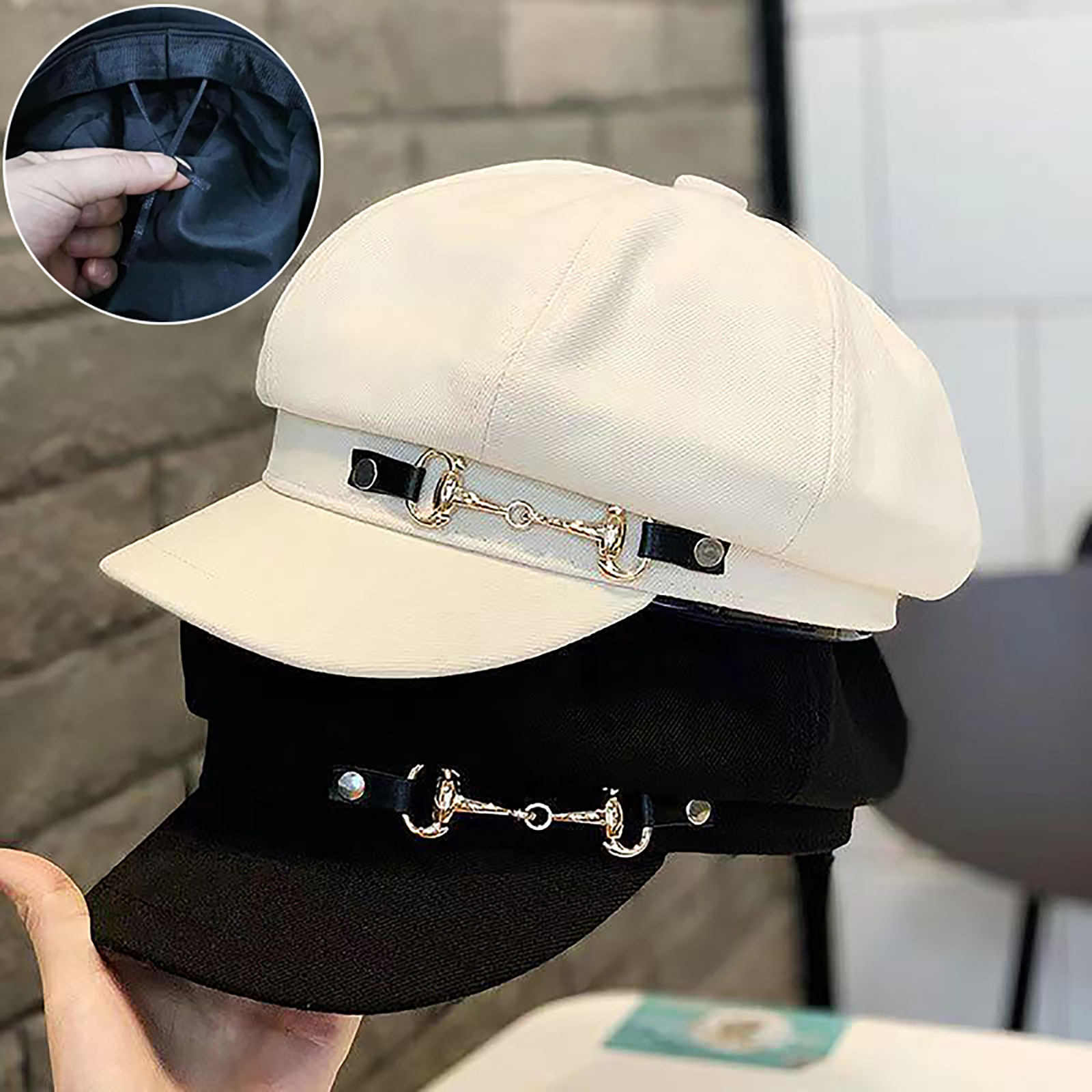 Winter Women Berets Female Ret - Dad Hat Cotton avis et prix