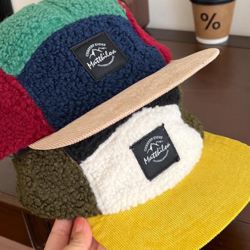 5 Panel Retro Fleece Cap for M - Corduroy Cap 5 Panel avis et prix