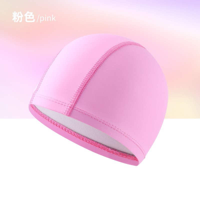 PU Coated Swimming Cap Unisex  - Swim Hat Silicone avis et prix