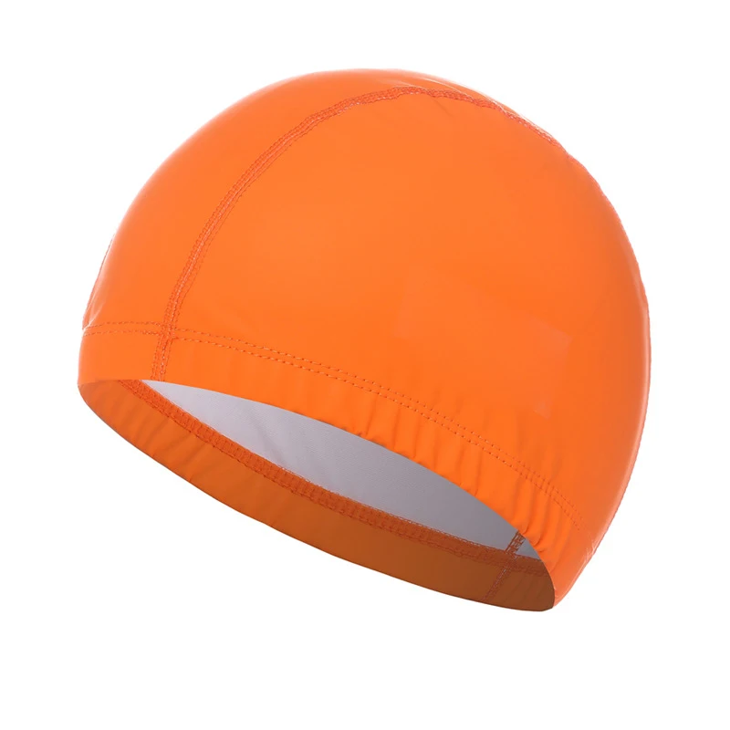 PU Coated Swimming Cap Unisex  - Swim Hat Silicone avis et prix