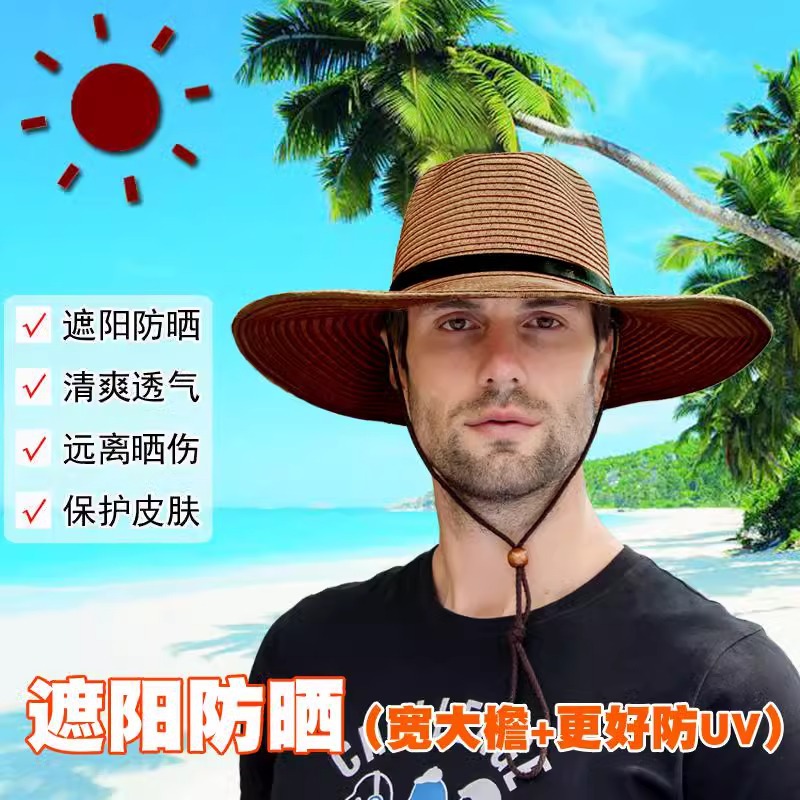 Summer Men Western Shapeable C - Cowboy Hat Straw avis et prix