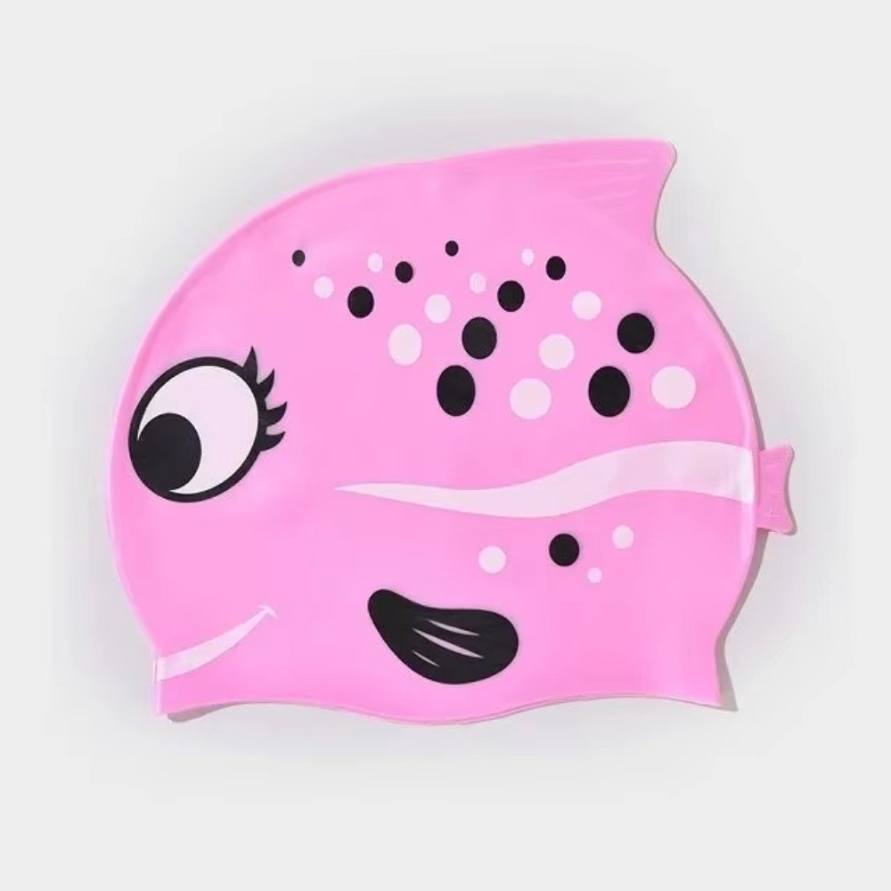 Cute Elastic Children's Swimmi - Swim Hat Silicone avis et prix