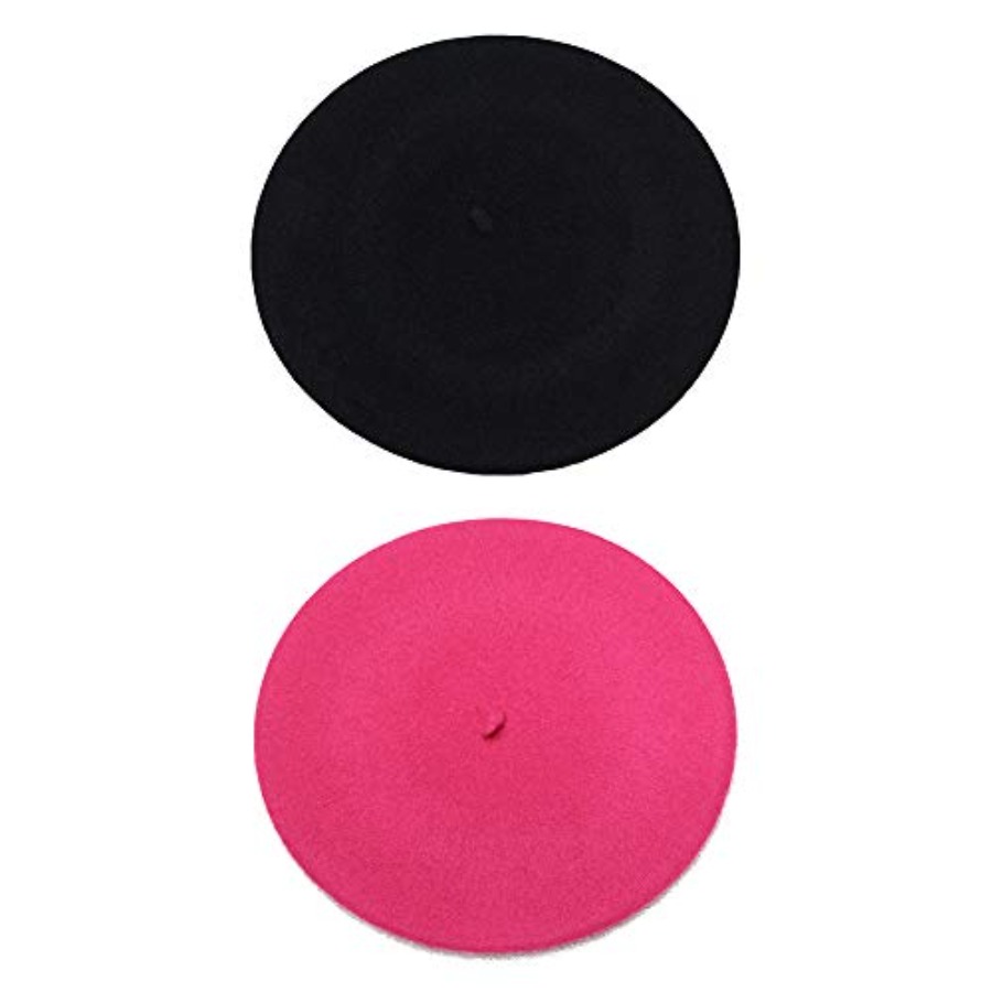 French Beret - Wool Solid Colo - Beret French Wool avis et prix