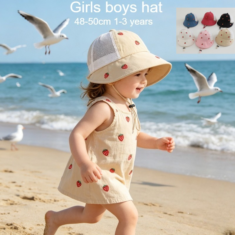 Baby Kids Summer Sun Hat 48-50 - Bucket Hat Cotton avis et prix
