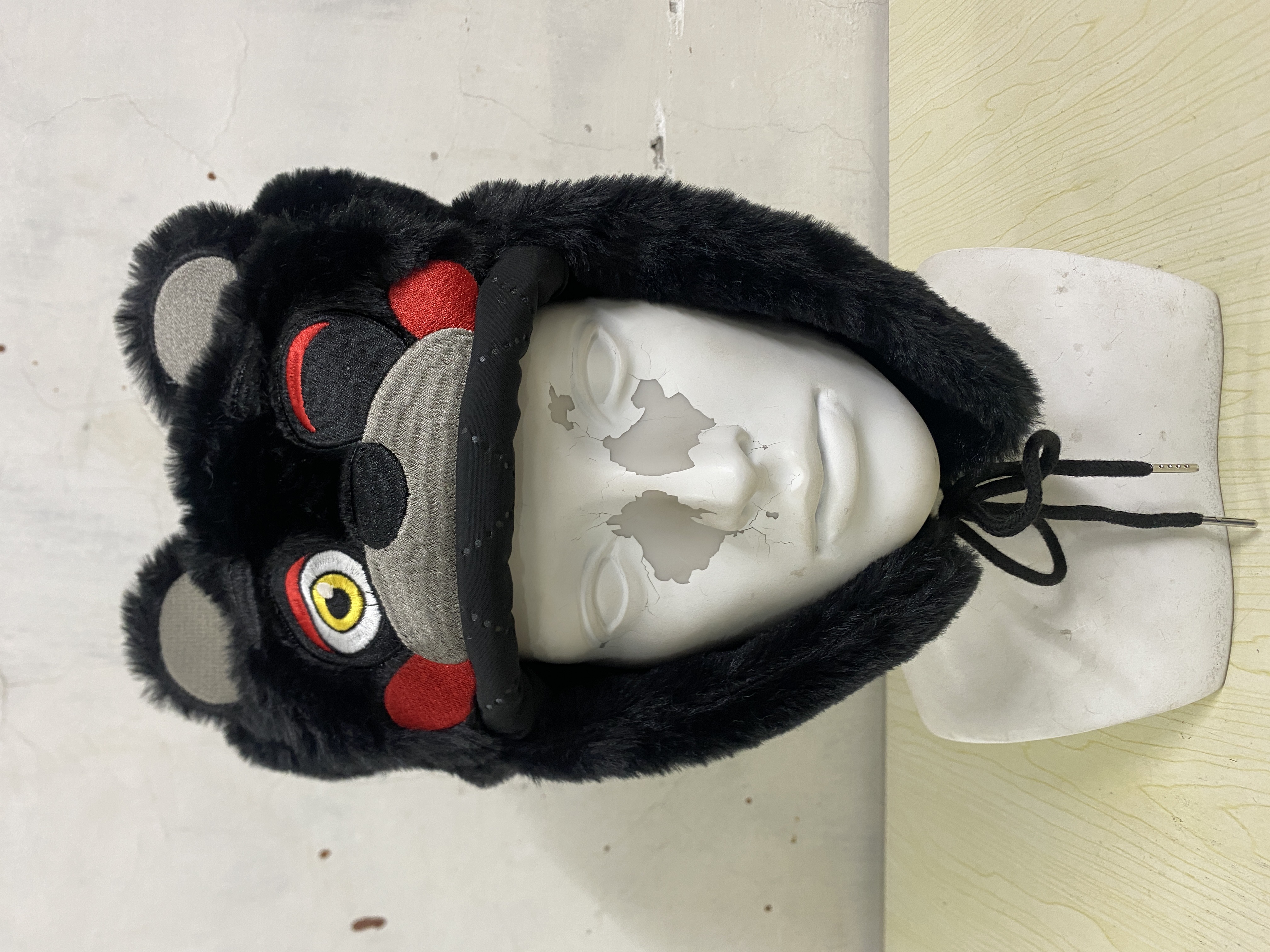 Y2K E-Girl Cute Bear Plush Tra - Winter Trapper Hat avis et prix