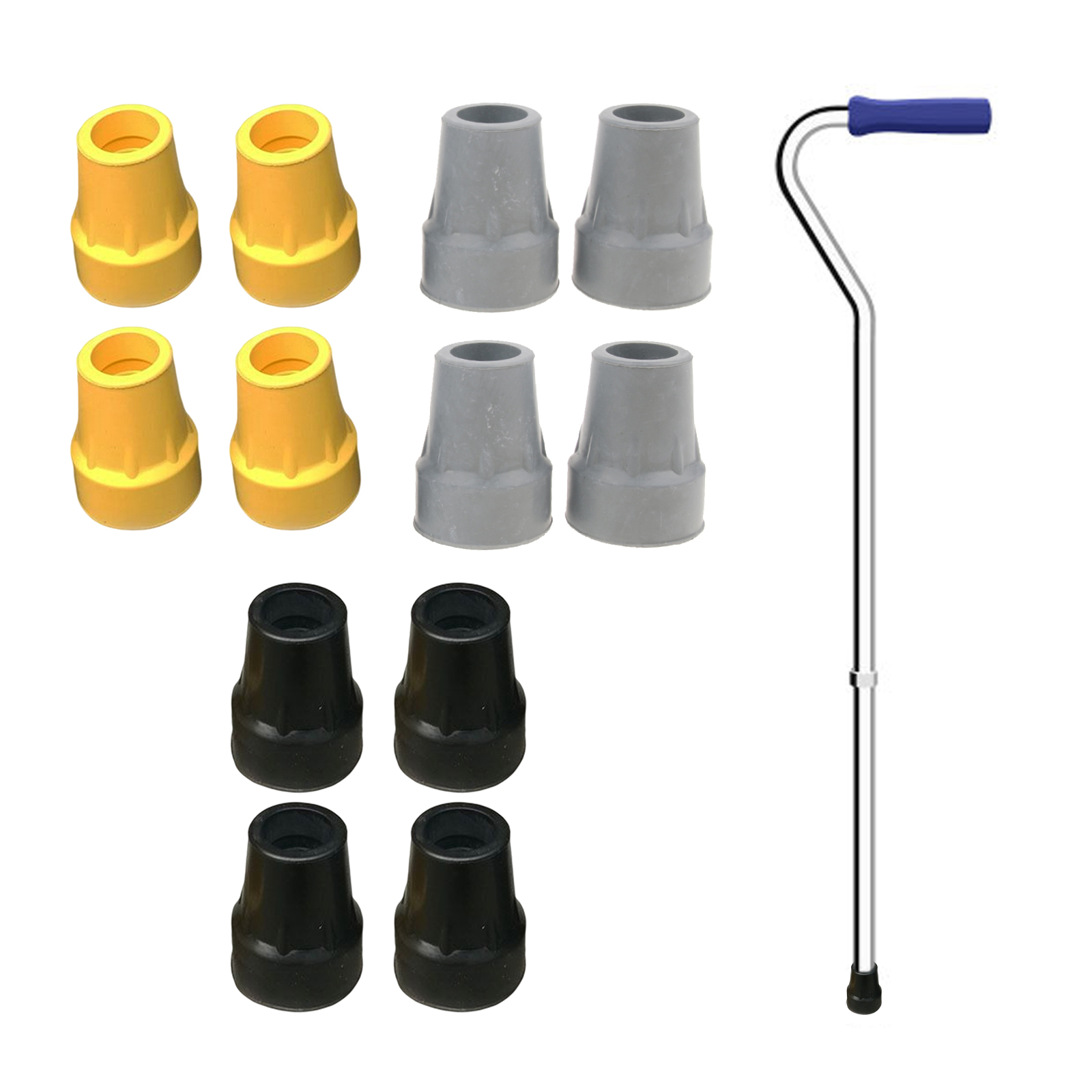 4 PCS 22mm Trekking Pole Rubbe - Running Cap Lightweight avis et prix