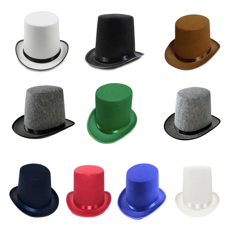 Vintage Fedora Top Hat Solid C - Fedora Hat Wool avis et prix