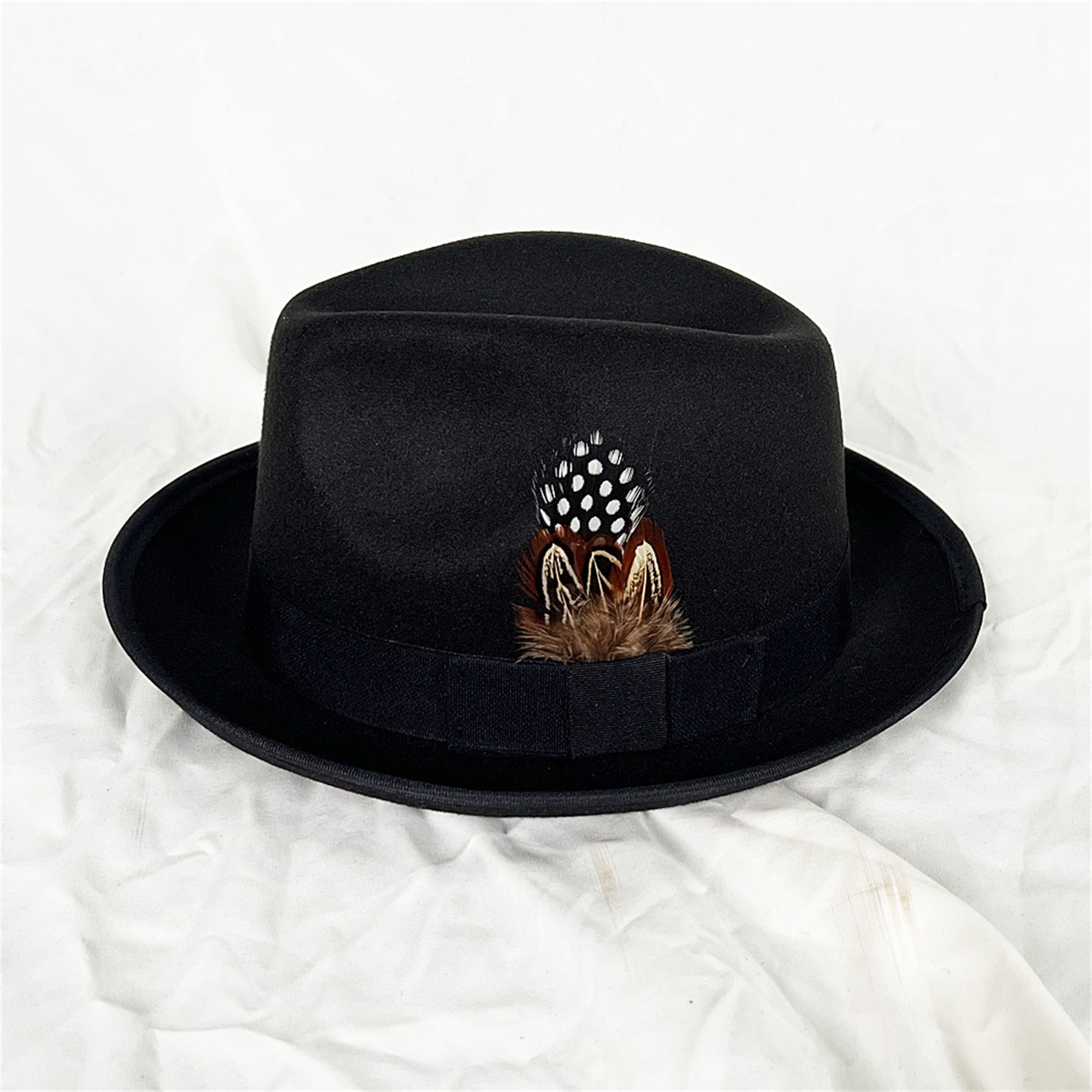 Vintage Style Wool Fedora Hat  - Fedora Hat Wool avis et prix