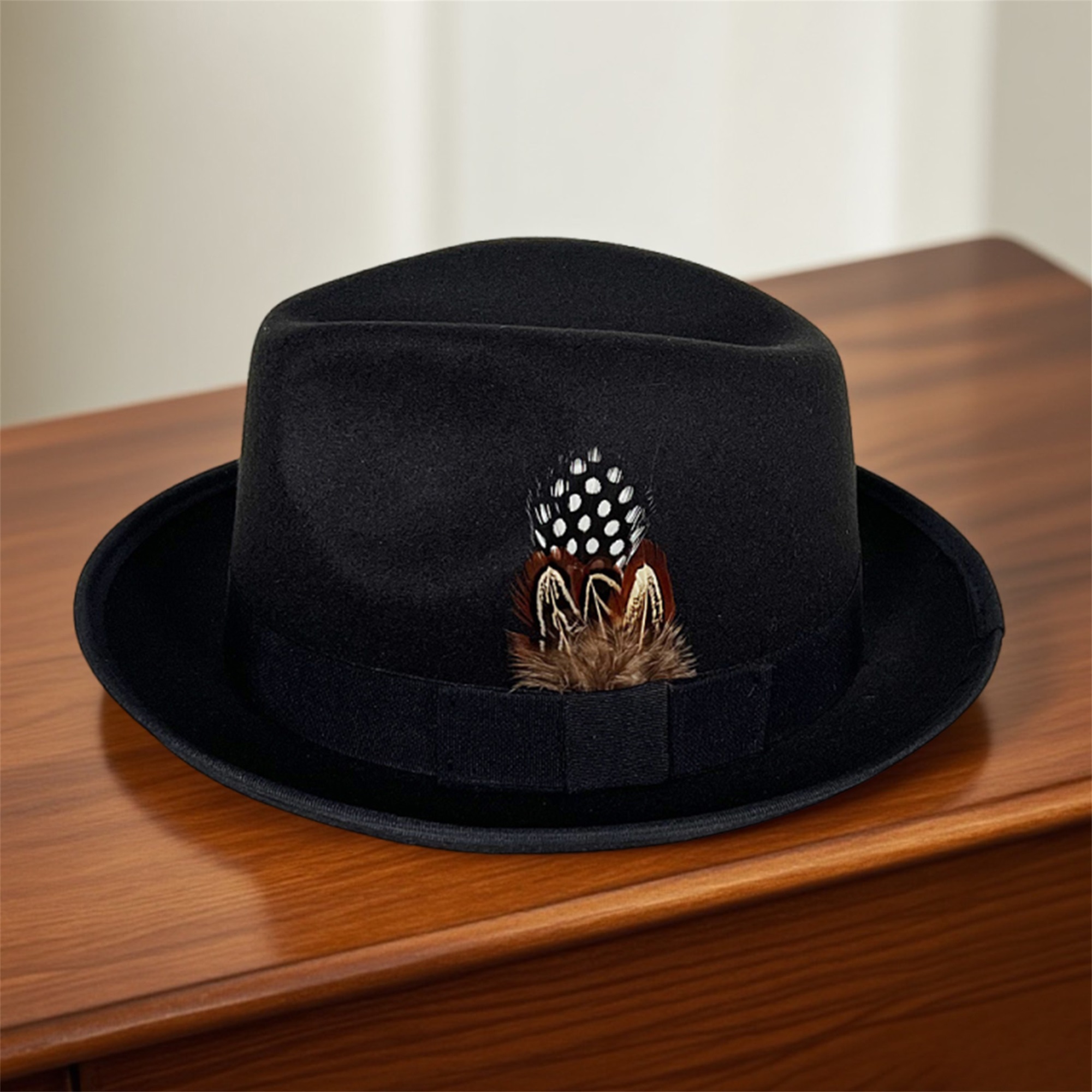 Vintage Style Wool Fedora Hat  - Fedora Hat Wool avis et prix
