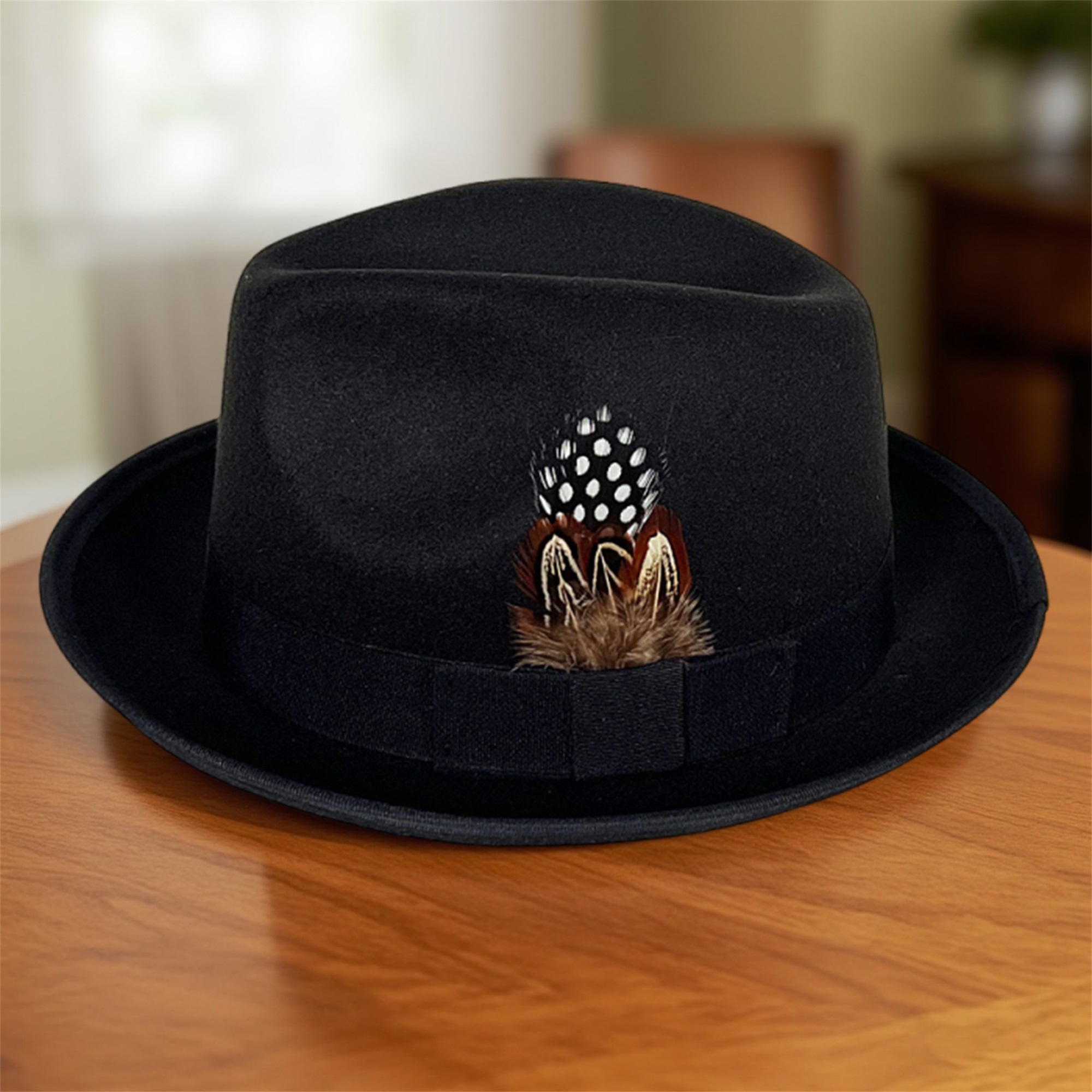 Vintage Style Wool Fedora Hat  - Fedora Hat Wool avis et prix