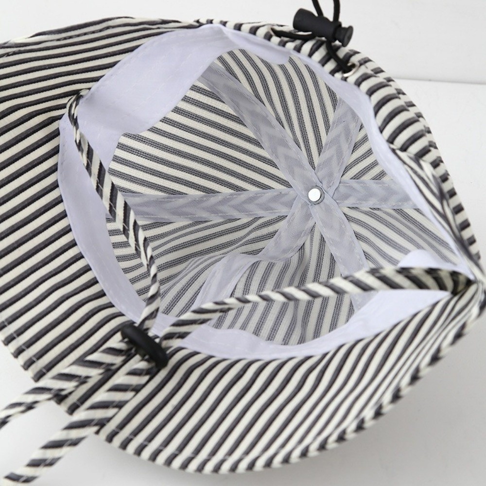 New Striped Baby Bucket Hat Ad - Sun Hat Wide Brim avis et prix