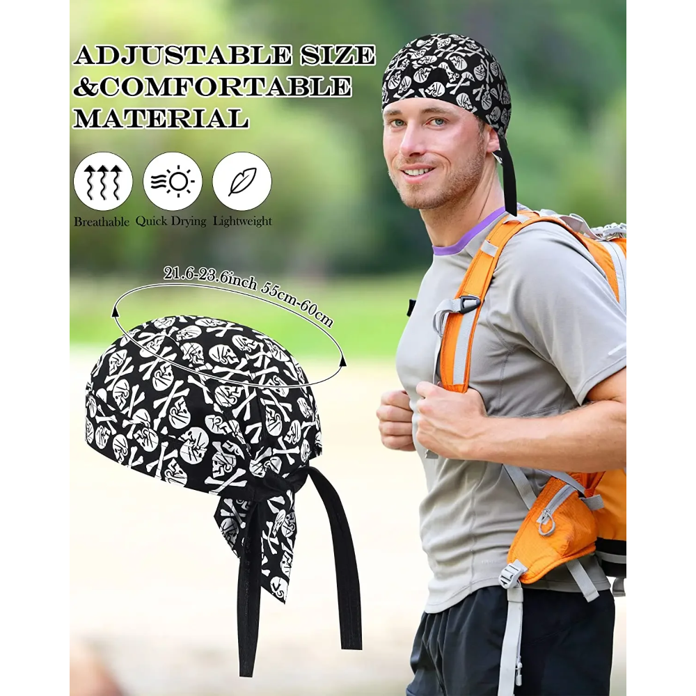1pc Cycling Skull Pirate Cap H - Skull Cap Helmet Liner avis et prix