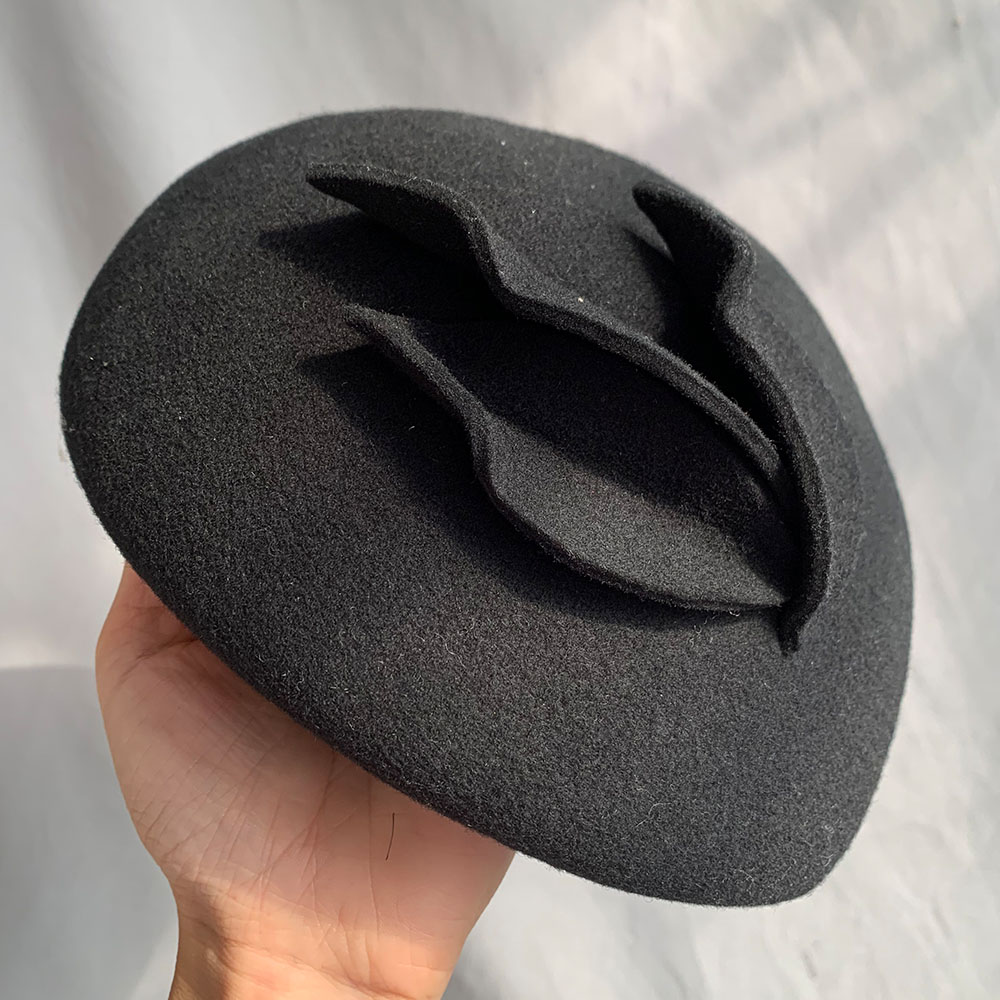 French Style Fascinator Hats T - Beret French Wool avis et prix