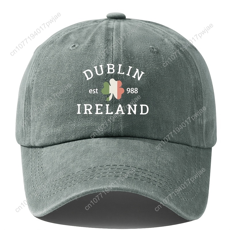 Dublin, Ireland Vintage Baseba - Bucket Hat Cotton avis et prix
