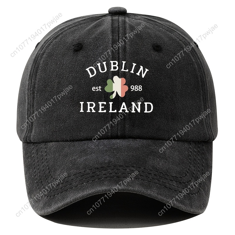 Dublin, Ireland Vintage Baseba - Bucket Hat Cotton avis et prix