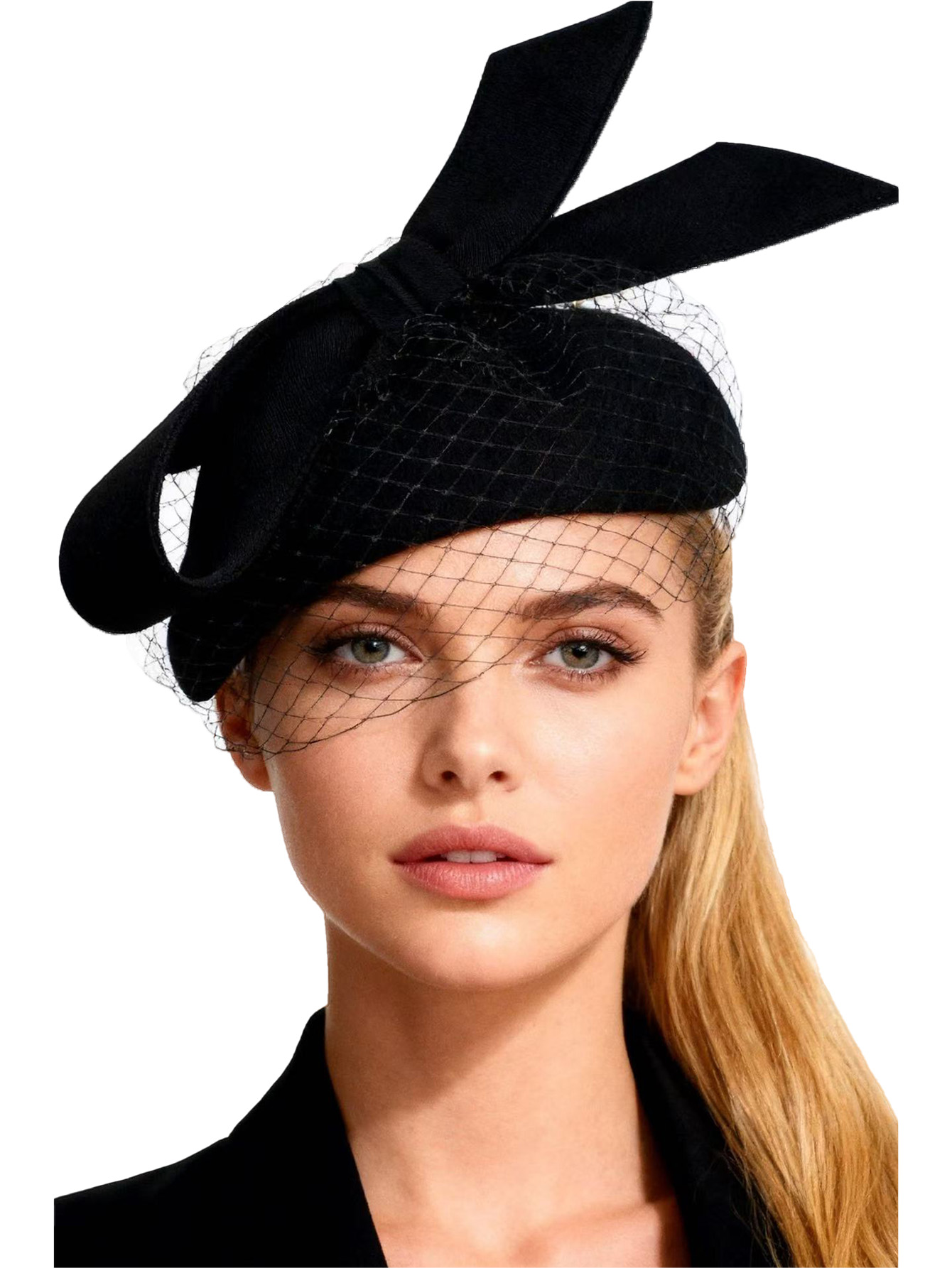 French White Beret Fascinator  - Beret French Wool avis et prix