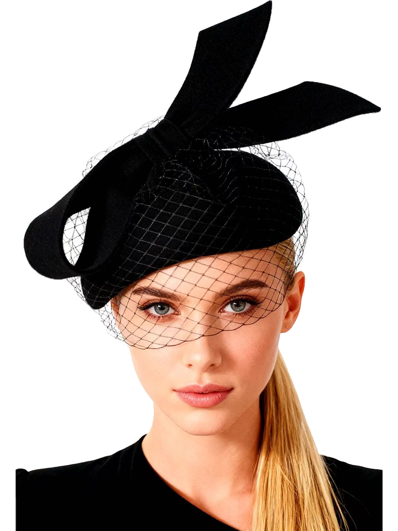 French White Beret Fascinator  - Beret French Wool avis et prix
