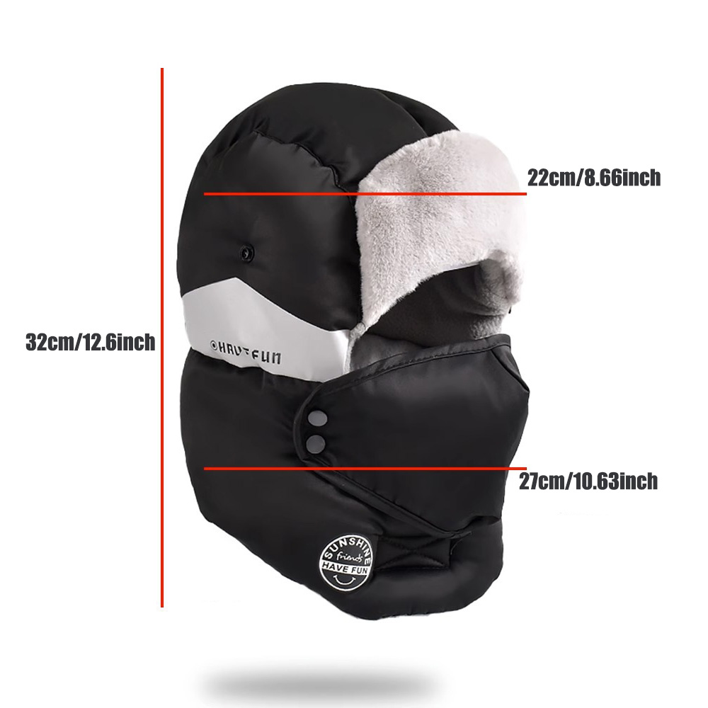 Mens Winter Ski Hat Thickened  - Winter Trapper Hat avis et prix