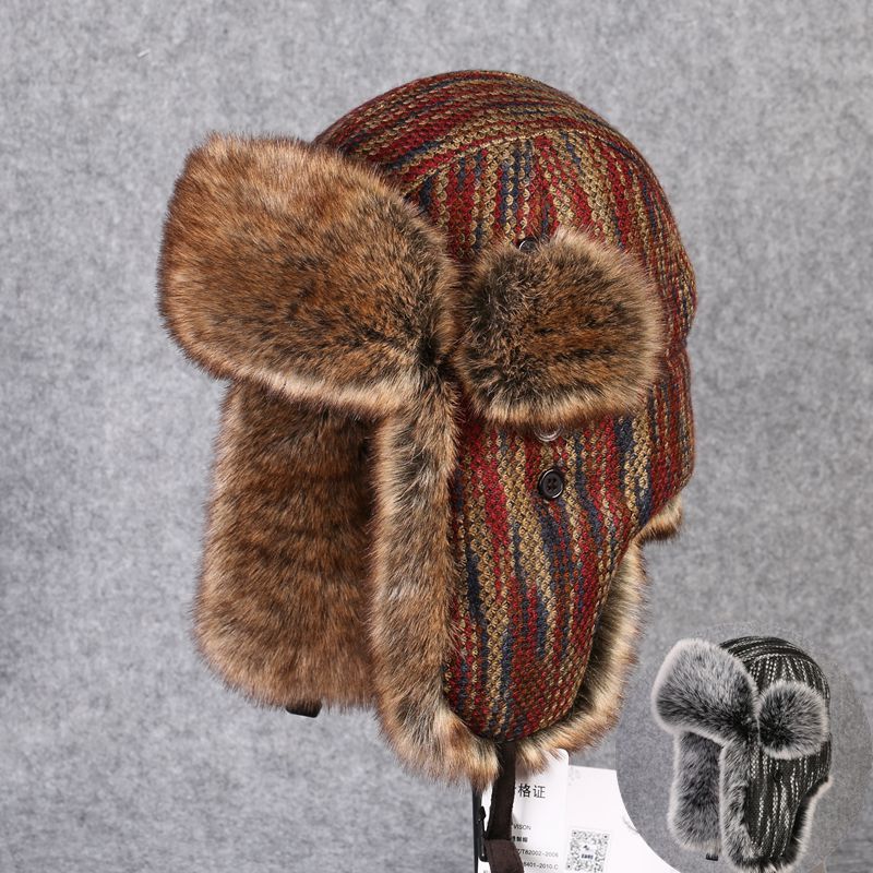 B-8433 Man Bomber Hat Rex Rabb - Winter Trapper Hat avis et prix