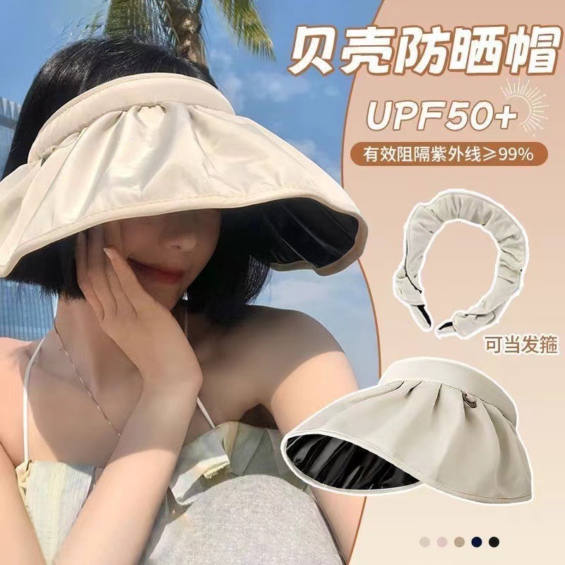 UPF50+ Foldable Headband Sun V - Visor Sun Hat avis et prix