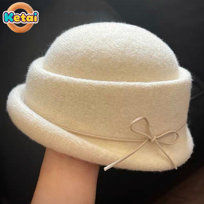 Black Wool Top Hat Beret Women - Beret French Wool avis et prix