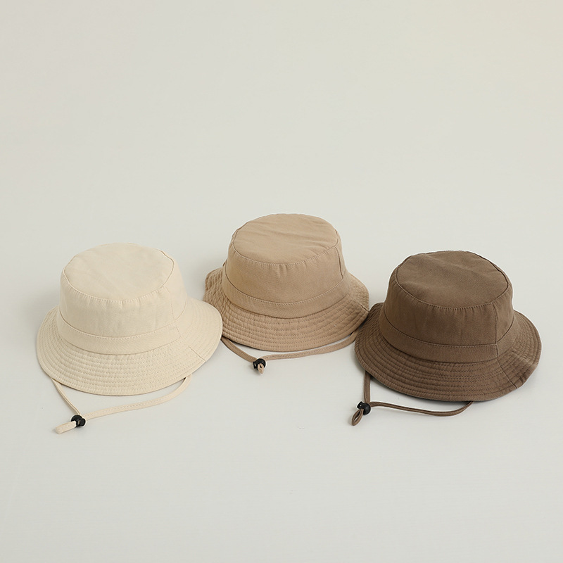 Solid Color Kids Bucket Hat Fa - Bucket Hat Cotton avis et prix