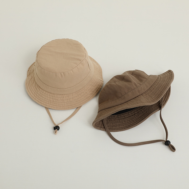 Solid Color Kids Bucket Hat Fa - Bucket Hat Cotton avis et prix