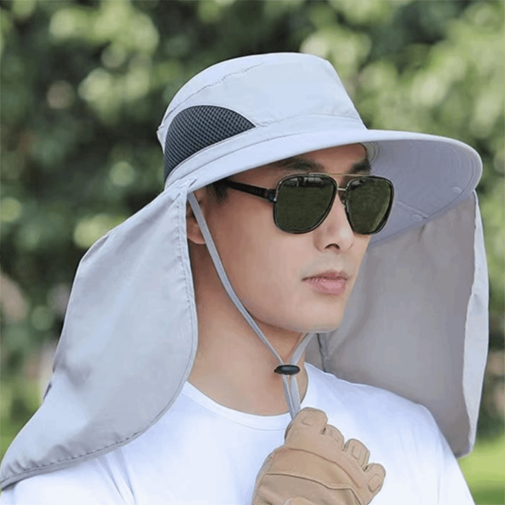 Breathable Cloth Men Sun Hat N - Bucket Hat Cotton avis et prix