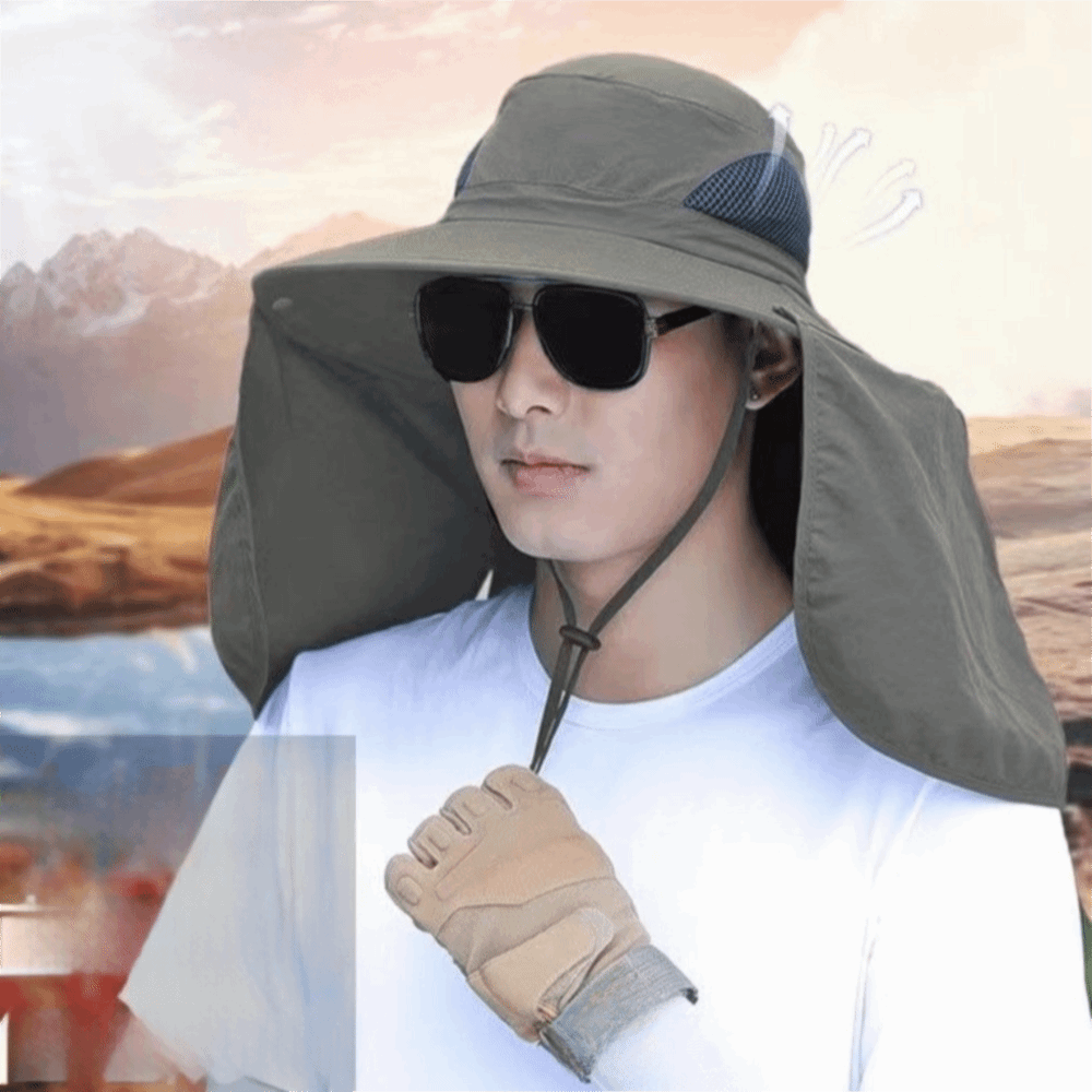 Breathable Cloth Men Sun Hat N - Bucket Hat Cotton avis et prix