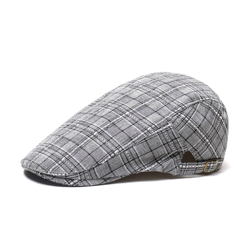 Unisex Cotton Plaid Newsboy Be - Newsboy Cap Ivy avis et prix