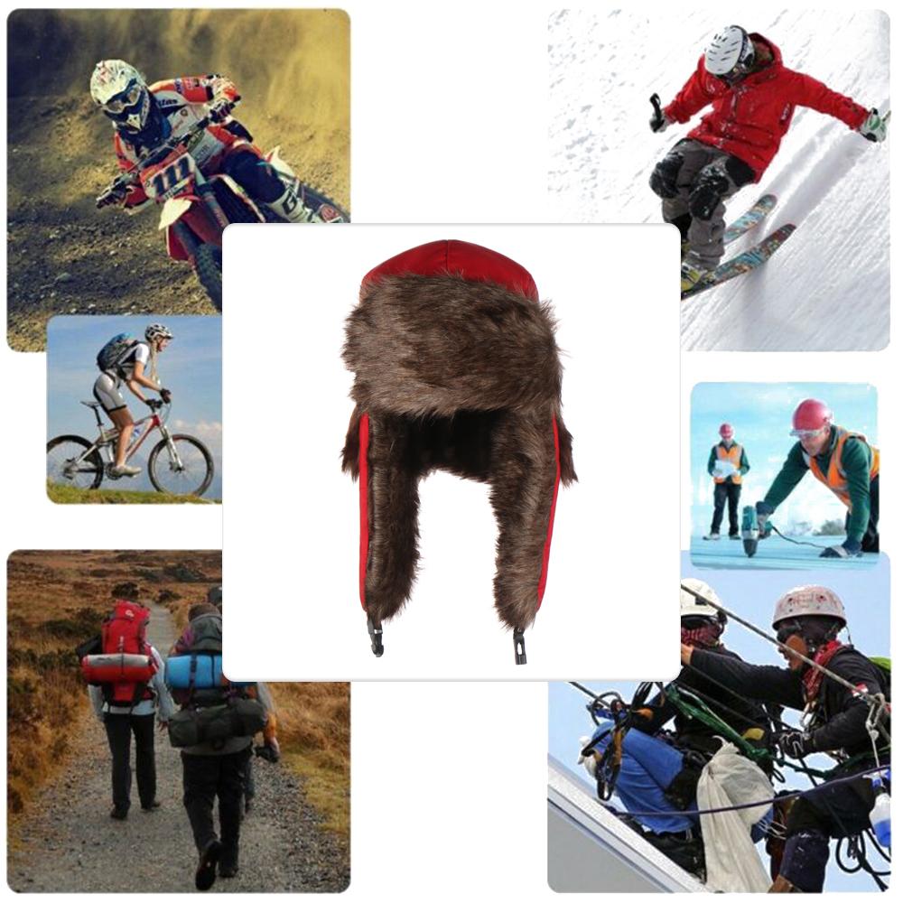 Men Women Fur Trapper Ski Hat  - Winter Trapper Hat avis et prix