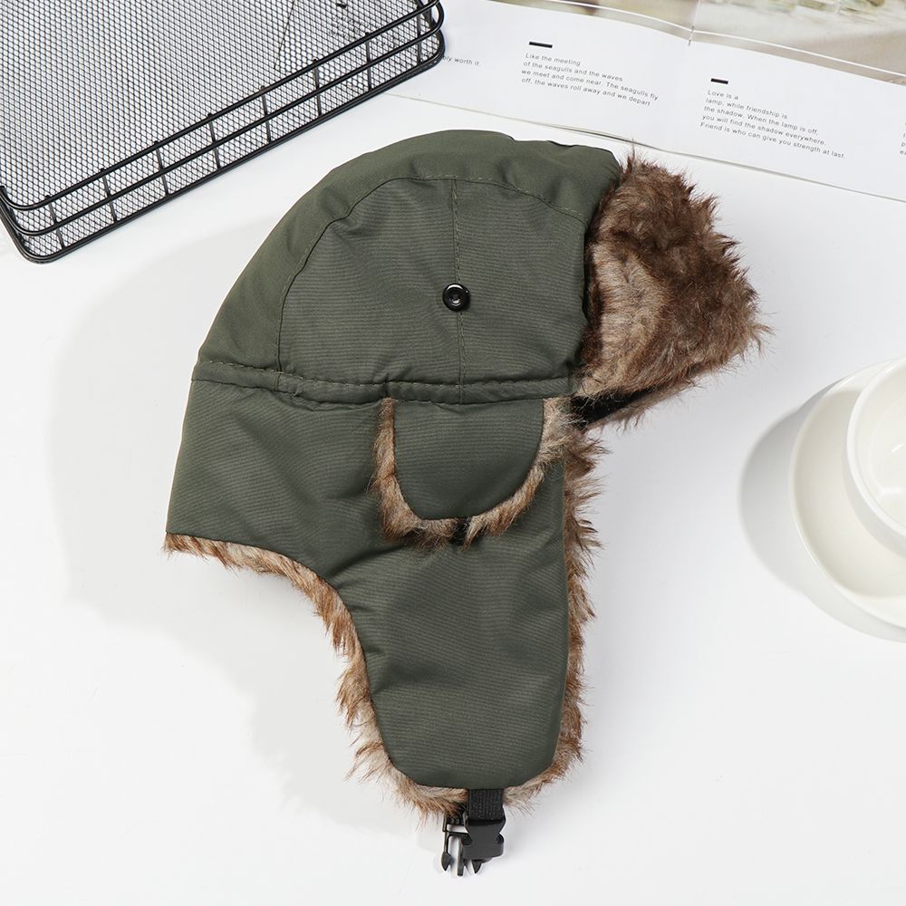 Men Women Fur Trapper Ski Hat  - Winter Trapper Hat avis et prix