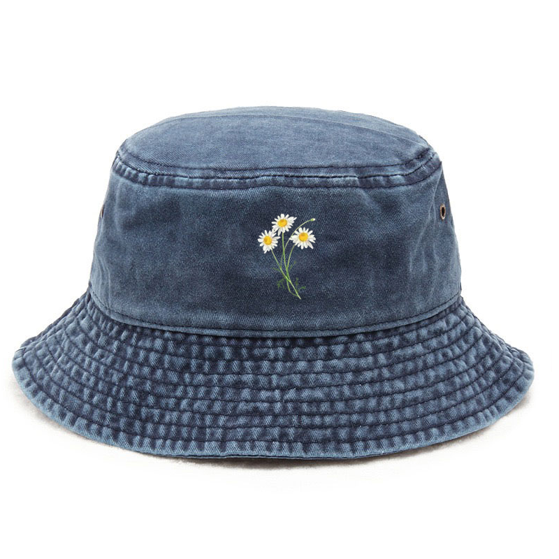 Customize Flower Cotton Washed - Bucket Hat Cotton avis et prix