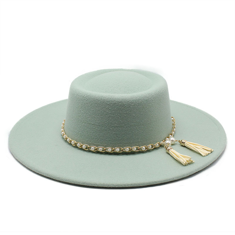 British Style Fashionable And  - Fedora Hat Wool avis et prix