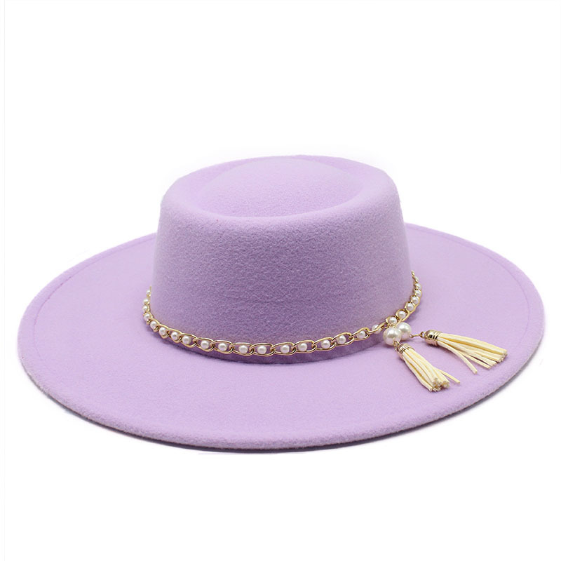 British Style Fashionable And  - Fedora Hat Wool avis et prix