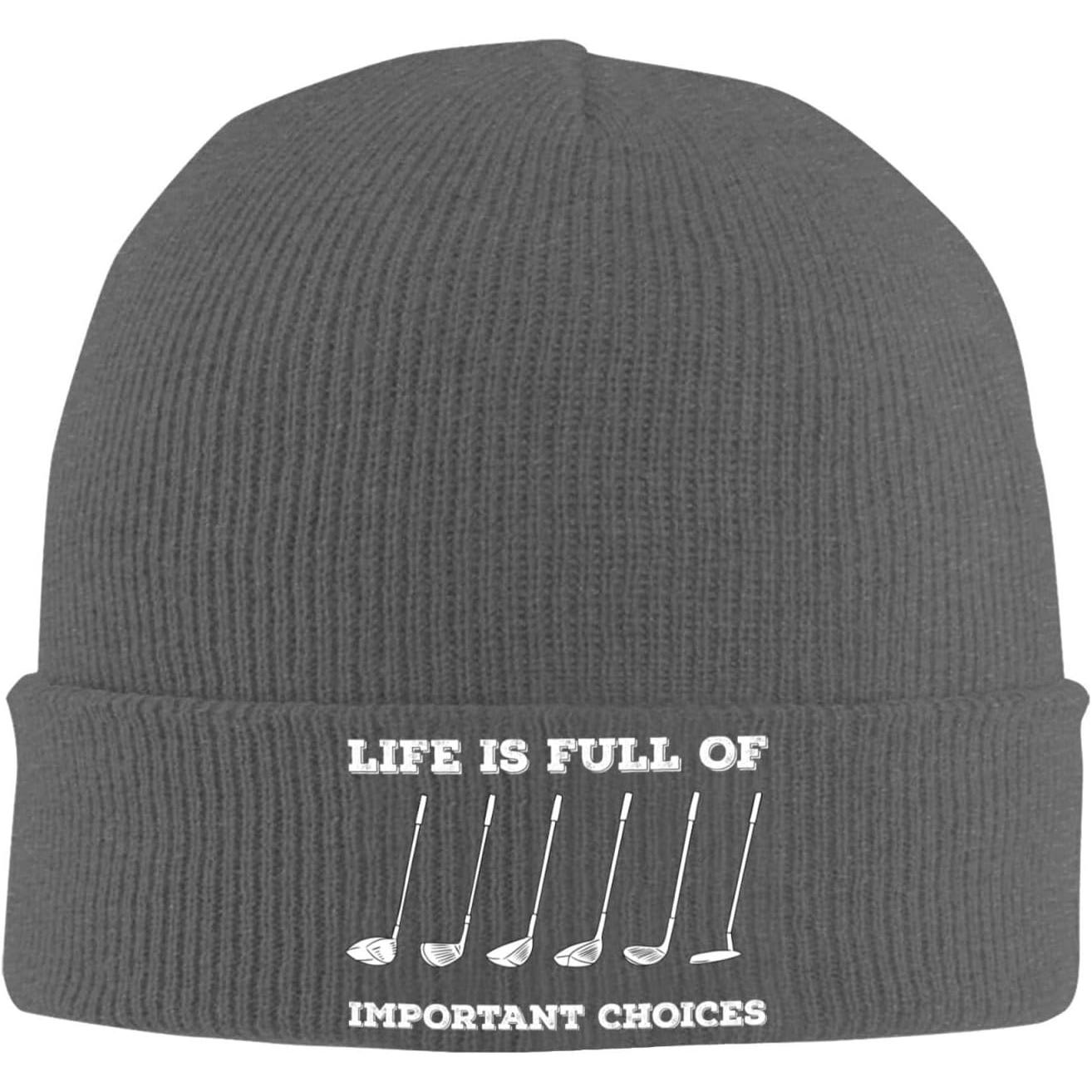 Life is Full of Important Choi - Beanie Cuffed Knit avis et prix