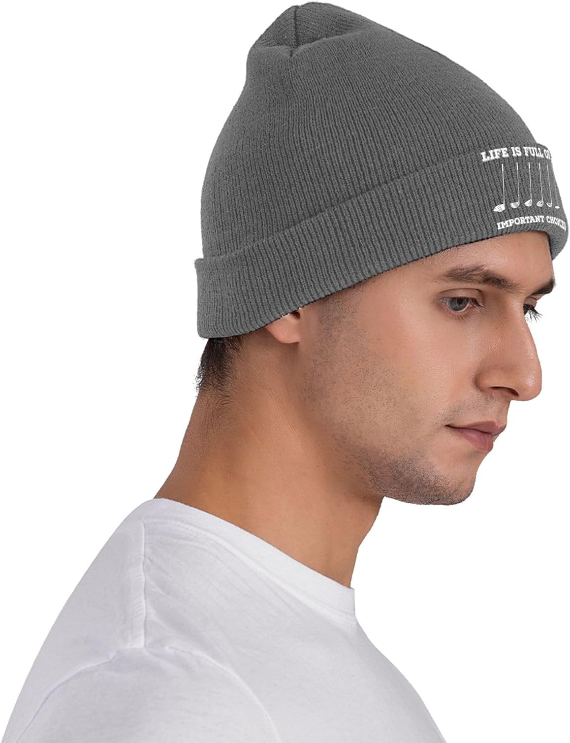 Life is Full of Important Choi - Beanie Cuffed Knit avis et prix